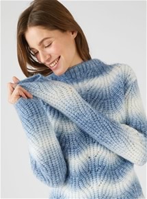 Thermal Wave Knit Sweater
